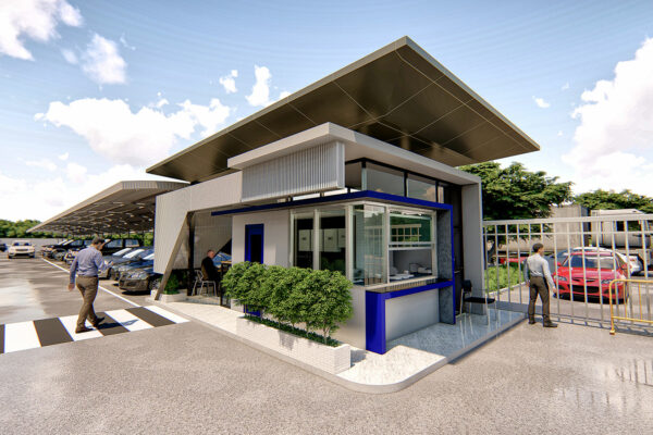 Portfolio-Project-3D-AutoLiv-Guardhouse-3D-3