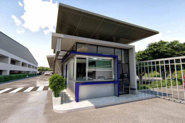 Portfolio-Project-3D-AutoLiv-Guardhouse-3D-4